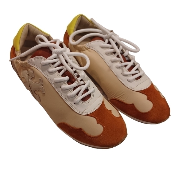 AUTH! Tory Burch suede / leather sneakers 👟 - Picture 3 of 10